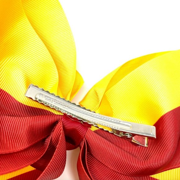 Exclusive USC 8" Jumbo Handmade HairBow Alligator - Picture 4 of 7